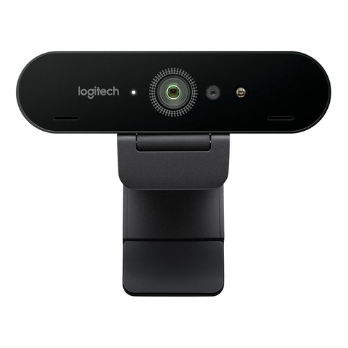 Webcam Logitech Brio 4k Hd Pro Video Colaboracion Color Negro