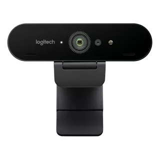 Webcam Logitech Brio 4k Hd Pro Video Colaboracion Color Negro