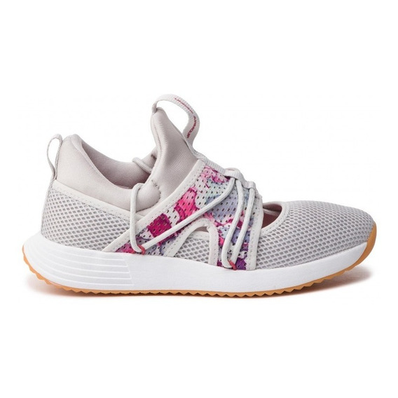 Tenis Under Armour Mujer Gris Rosa W Breathe 3021822100