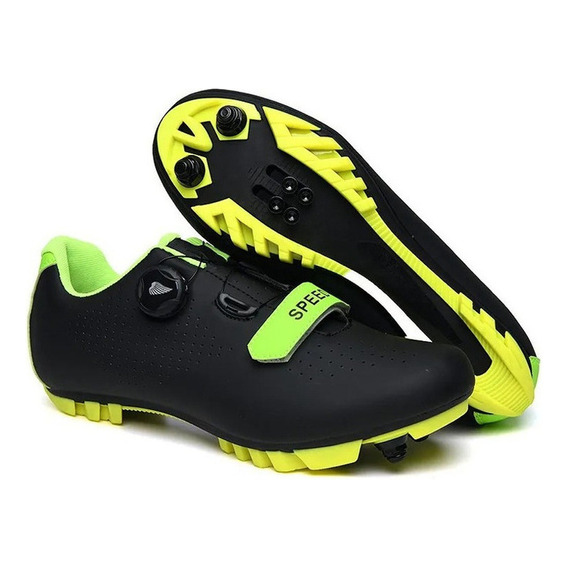 Zapatillas Ciclismo Mtb,zapatilla De Piel De Montaña