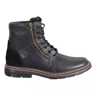 Borcego Bota Hombre Cuero Zurich Art: 5804 Cierre Oferta