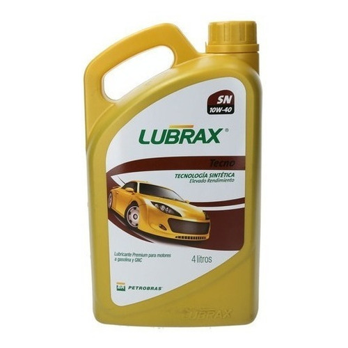 Aceite para motor Lubrax semi-sintético 10W-40 para autos, pickups & suv de 1 unidad