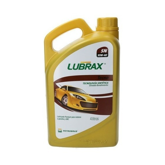 Aceite para motor Lubrax semi-sintético 10W-40 para autos, pickups & suv de 1 unidad