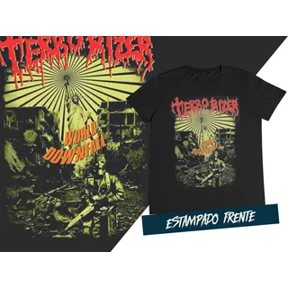 Camiseta Death Metal Grindcore Terrorizer C8