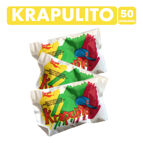 Krapulito Bolitas Crocantes De Chocolate (pack Con 50uni)
