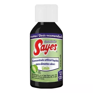 Concentrado Comestible Sayes Sabor Limón 120ml