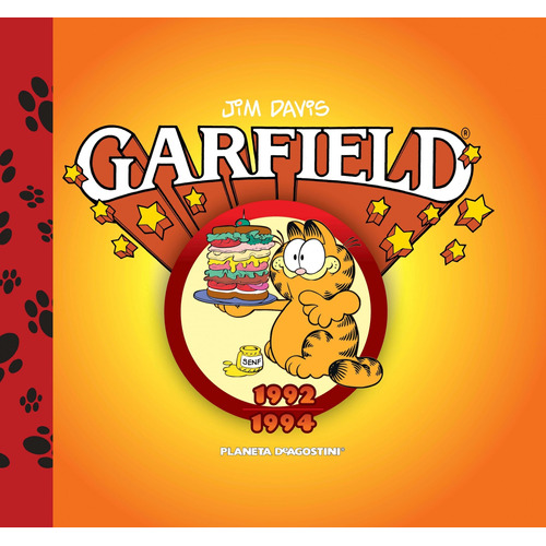 Garfield 1992-1994 nº 08: 1992-1994, de Davis, Jim. Serie Cómics Editorial Comics Mexico, tapa dura en español, 2017