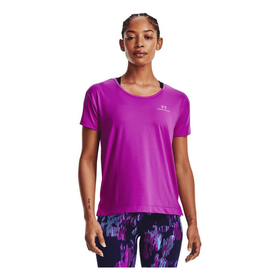 Camiseta Mujer Ua Rush Energy Ss 1365683-577-6pv