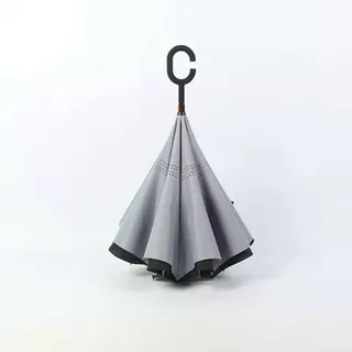 Paraguas Invertido Con Agarre Ideal Para Auto Vehículo