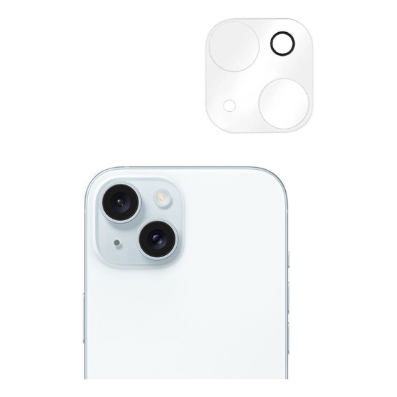 Vidrio Protector Camara Para iPhone 15 / 15 Plus Nuglas 9h