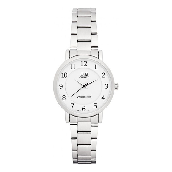 Reloj Para Mujer Q&q Q945j204 Q945j204y Plateado