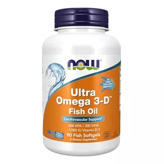 Now Supplements, Ultra Omega 3-d, Omega-3 Fish Oil + Vitamin