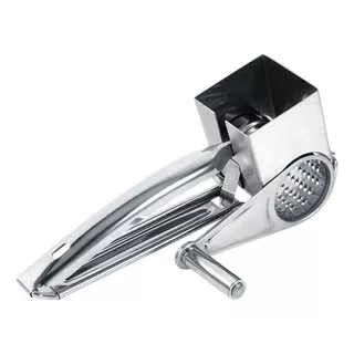 Ralador De Queijo Manual Inox Rotativo Giratório Luxo Clink 