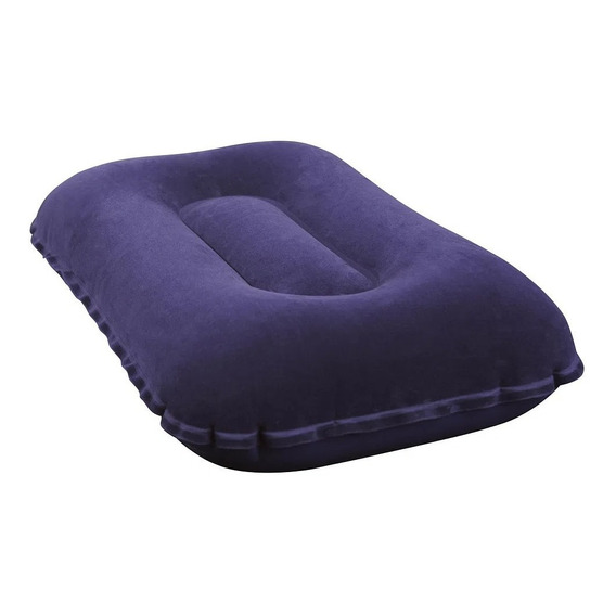 Almohada Inflable Afelpada Bestway 67121 Viaje Camping