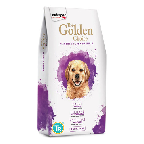 Ración perro The Golden Choice cachorros 14kg + regalo