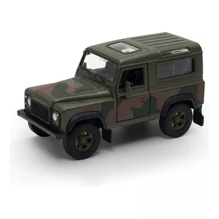 Land Rover Defender Us Army - 1/32 Welly - Sin Caja