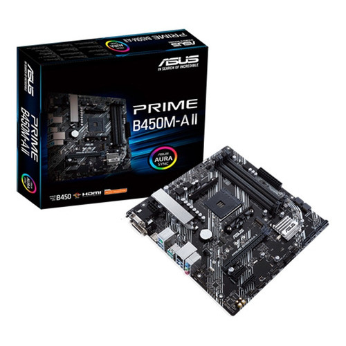 Motherboard Asus Prime B450m-a Ii Am4 Ddr4 M.2 Hdmi