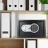 Caja Fuerte Seguridad cofre valores Electrónico con Llaves grande 31x20x20 Digital IMBACK