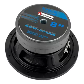 Woofer 8  500 Watts Krack Audio Doble Bobina 804xb Bajos 