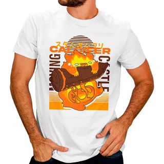 Playera Para Hombre Anime Estudio Ghibli Calcifer #1