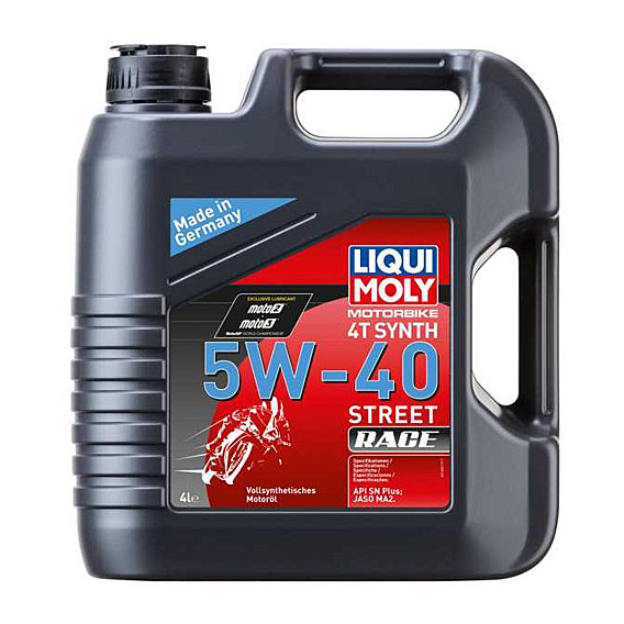 Aceite Para Motor 4t Motorbike 4t Synth 5w-40 Street Race