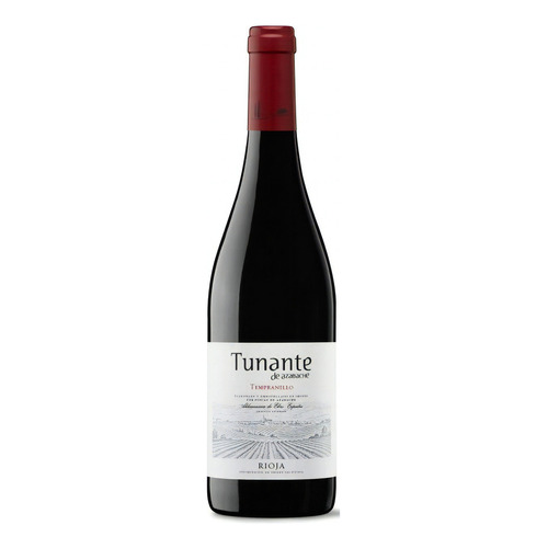 Vino Tinto Tunante De Azabache Tempranillo Rioja 750 Ml