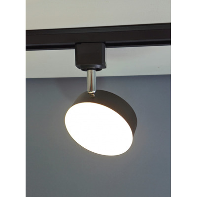 Modulo Panel Movil Elton Xl Negro 30w Para Riel Tracker Cie