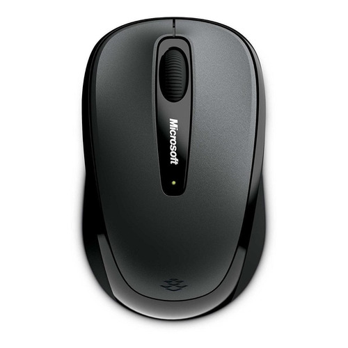 Mouse inalámbrico Microsoft  Wireless Mobile 3500 negro