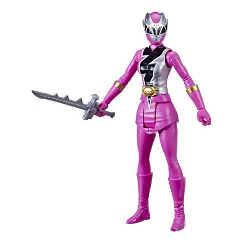 Figura Power Rangers Dino Fury Pink Ranger - Hasbro
