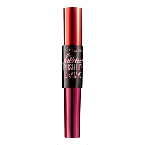 Máscara De Pestañas Falsies Push Up Drama Maybelline Color Very Black - Washable