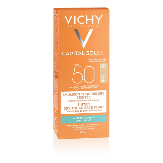 Vichy Idéal Soleil Fps50+ Bb Toque Seco Color 50ml