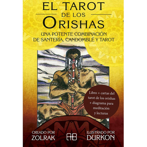 Libro El Tarot  De  Los  Orishas - Durkon Zolrak