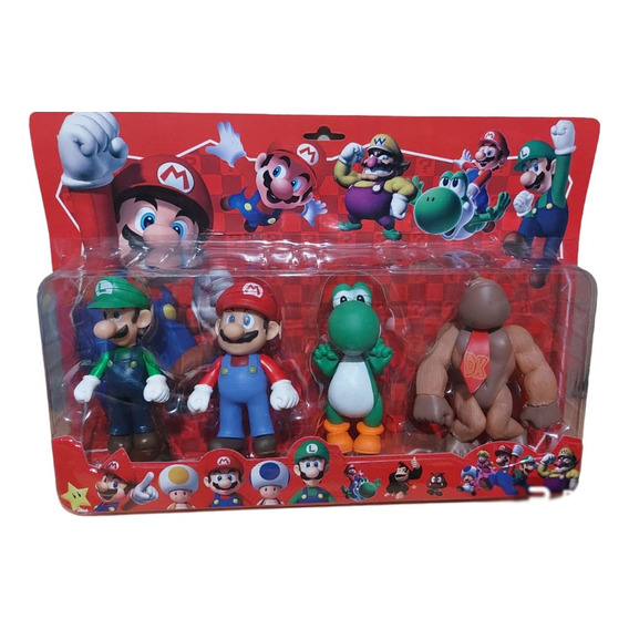 Set De Muñecos Mario Bross La Pelicula