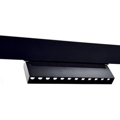 Spot Led Optico Para Riel Vk-magnetic Grille Mov 12w Vk