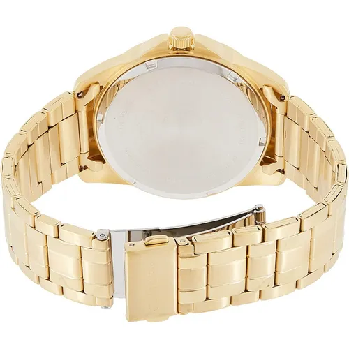 RELOJ PARA HOMBRE CITIZEN DE CUARZO ACERO INOXIDABLE CLÁSICO TONO DORADO  (MODELO: AG8342-52L)