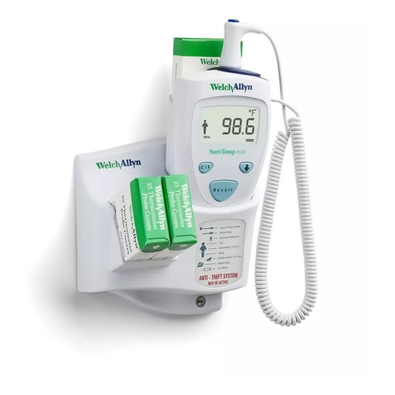 Termometro Sure Temp Plus Welch Allyn 690 C/montaje De Pared