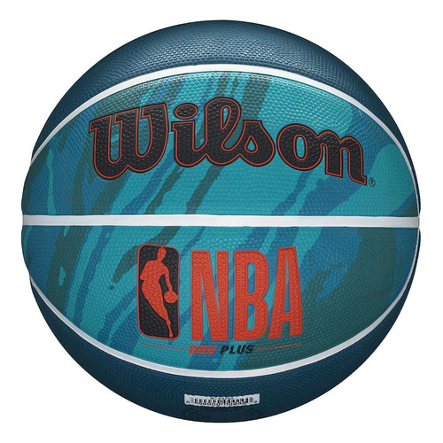 Balon Basketball Basquetbol Wilson Nba Drv Plus #7 Outdoor Azul Granito