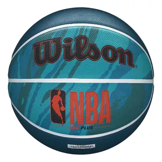 Balon Basketball Basquetbol Wilson Nba Drv Plus #7 Outdoor Azul Granito