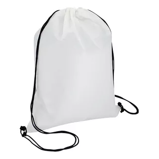 Bolso Mochila Blanca Sublimable - Mundo Trabajo