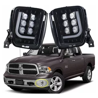 Faros De Niebla Led Ram Sport, Rt, Laramie 2013 Al 2018