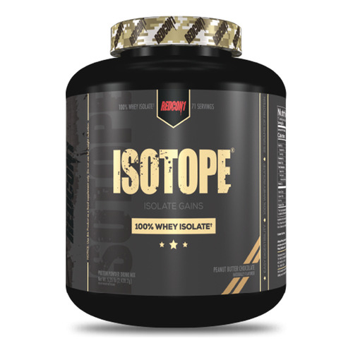 Redcon1 Isotope Proteina Aislada 5 Lb - Peanut Butter Chocolate
