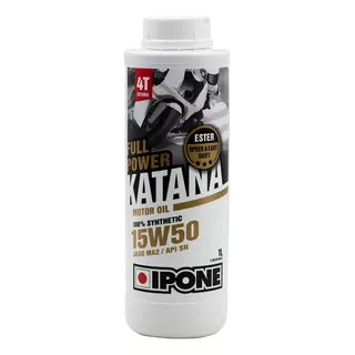 Aceite Moto 4t Ipone 15w50 100% Sintetico Full Power Katana