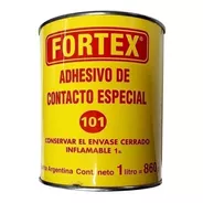 Adhesivo De Contacto Especial Fortex 101 4kg Premium Gavatex