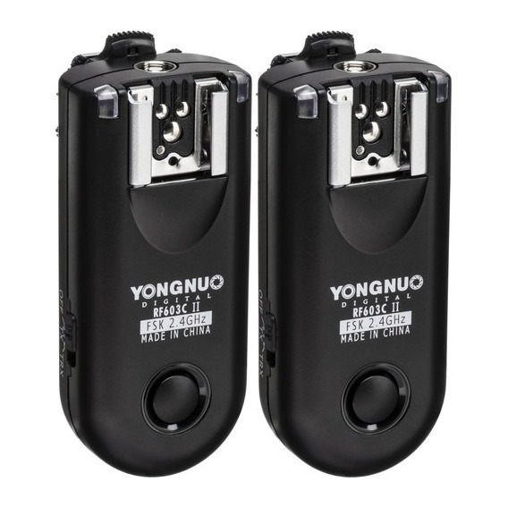 Kit Disparador Flash Manual Yongnuo Rf603 || (versión Nikon)