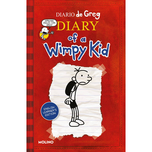 Diario De Greg [english Learner's Edition] 1 - Diary Of A Wimpy Kid, De Kinney, Jeff. Serie Molino, Vol. 1. Editorial Molino, Tapa Blanda En Español, 2022