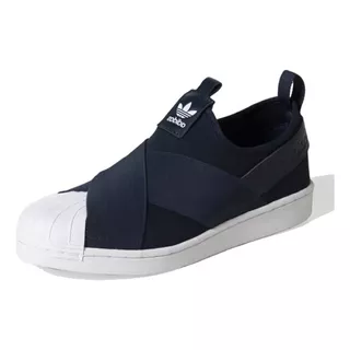 Tênis Feminino adidas Superstar Slip-on Azul Original