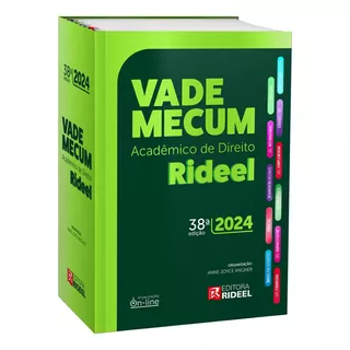 Vade Mecum Acadêmico De Direito Rideel 38 Edição - 2024