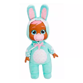 Cry Babies Tiny Cuddles Bunnies Cindy 9 Pulgadas Conejito