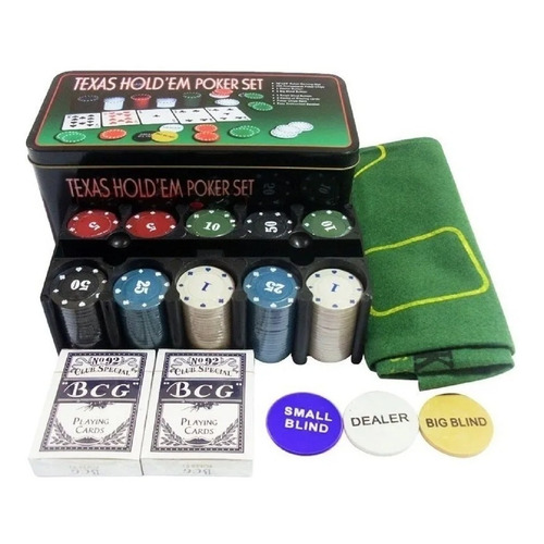 Set De Poker Profesional Juegos Poker Set De Poker 200 Ficha