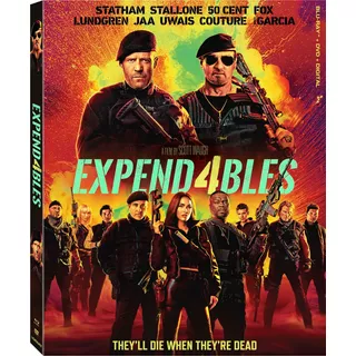 Blu Ray Expendables 4 Original Stallone Dvd 